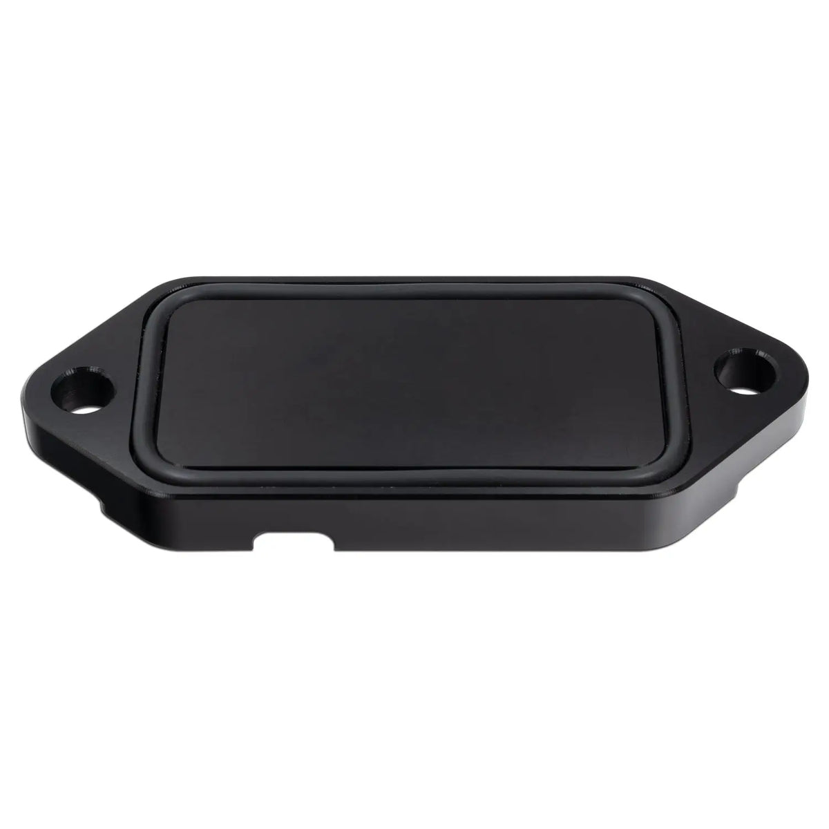 PPE 2001-2026 GM 6.6L Duramax Coolant Block-Off Plate - Billet Aluminum - Black