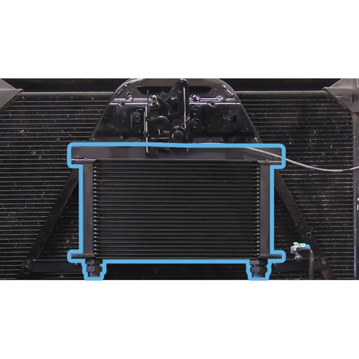 PPE GM 6.6L Duramax Performance Transmission Cooler Purple Clips