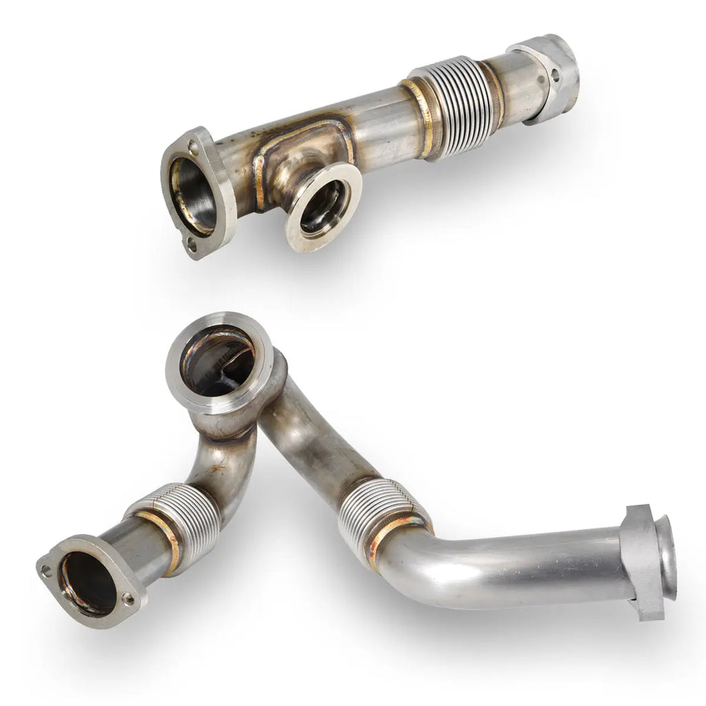PPE 2004-2007 Ford 6.0L OEM Performance Up-Pipes use with square EGR cooler