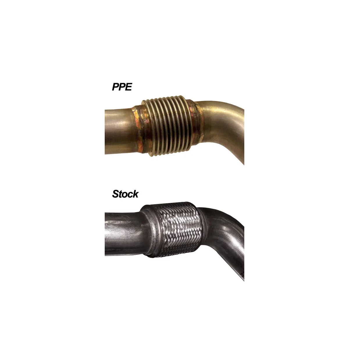 PPE 2004-2007 Ford 6.0L OEM Performance Up-Pipes use with square EGR cooler