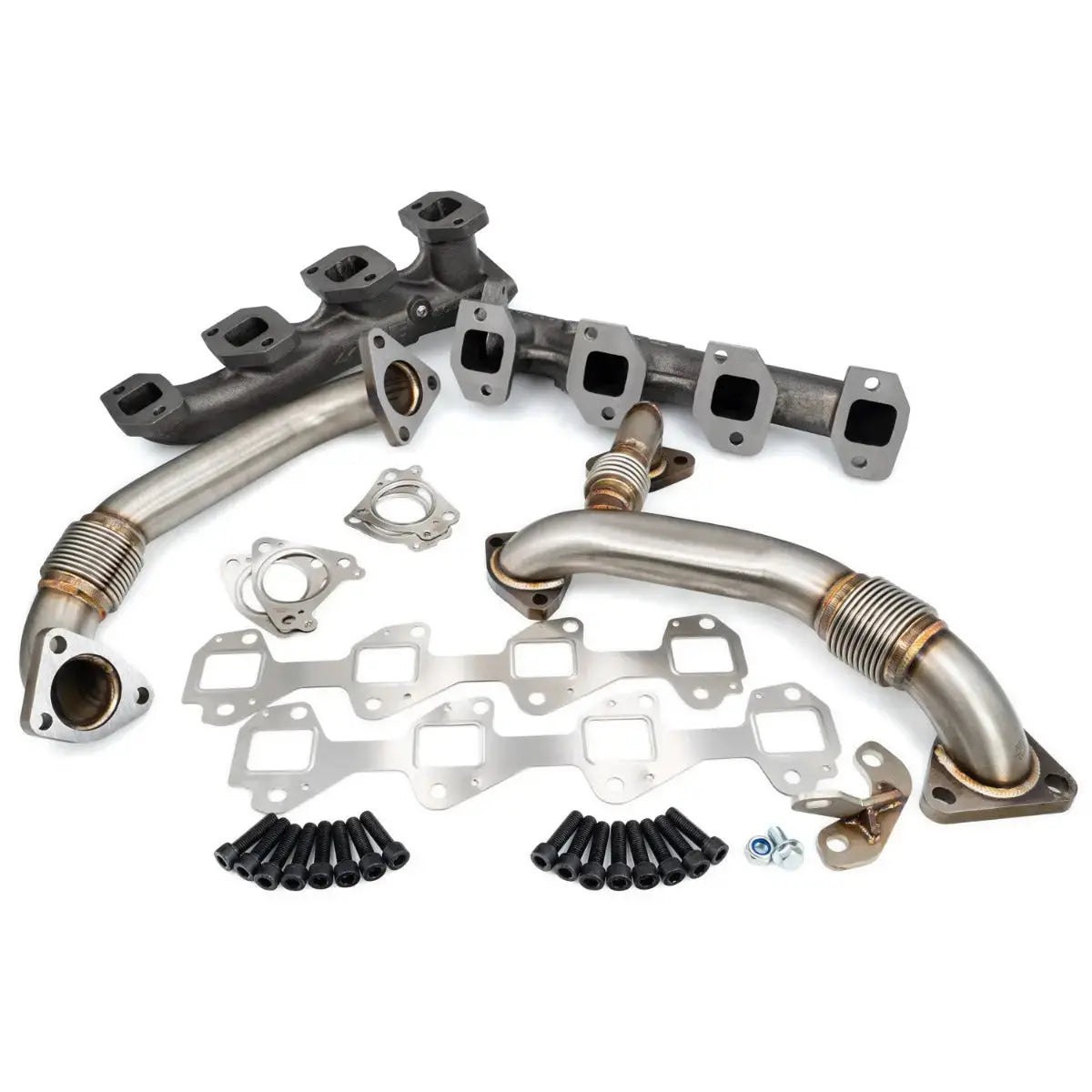 PPE 2004.5-2005 GM 6.6L Duramax High-Flow Exhaust Manifold and Up-Pipe Kit