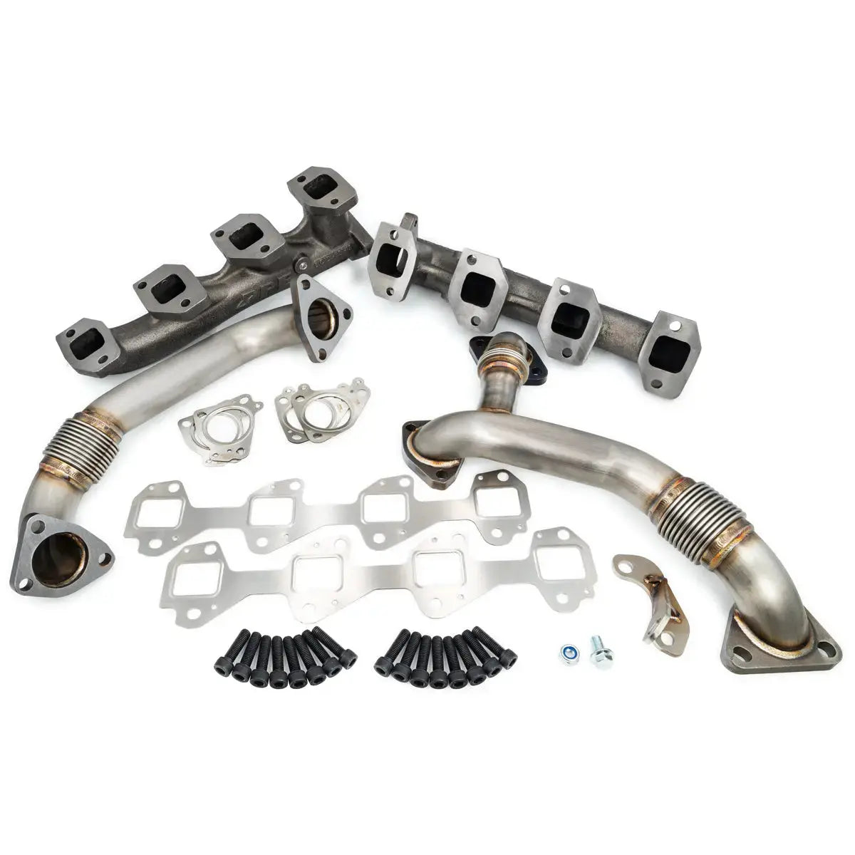 PPE 2006-2007 GM 6.6L Duramax High-Flow Exhaust Manifold and Up-Pipe Kit