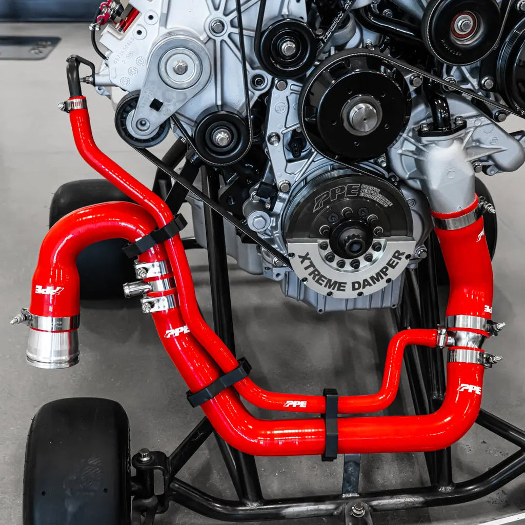 PPE 2006-2010 GM 6.6L Duramax Performance Silicone Upper and Lower Coolant Hose Kit