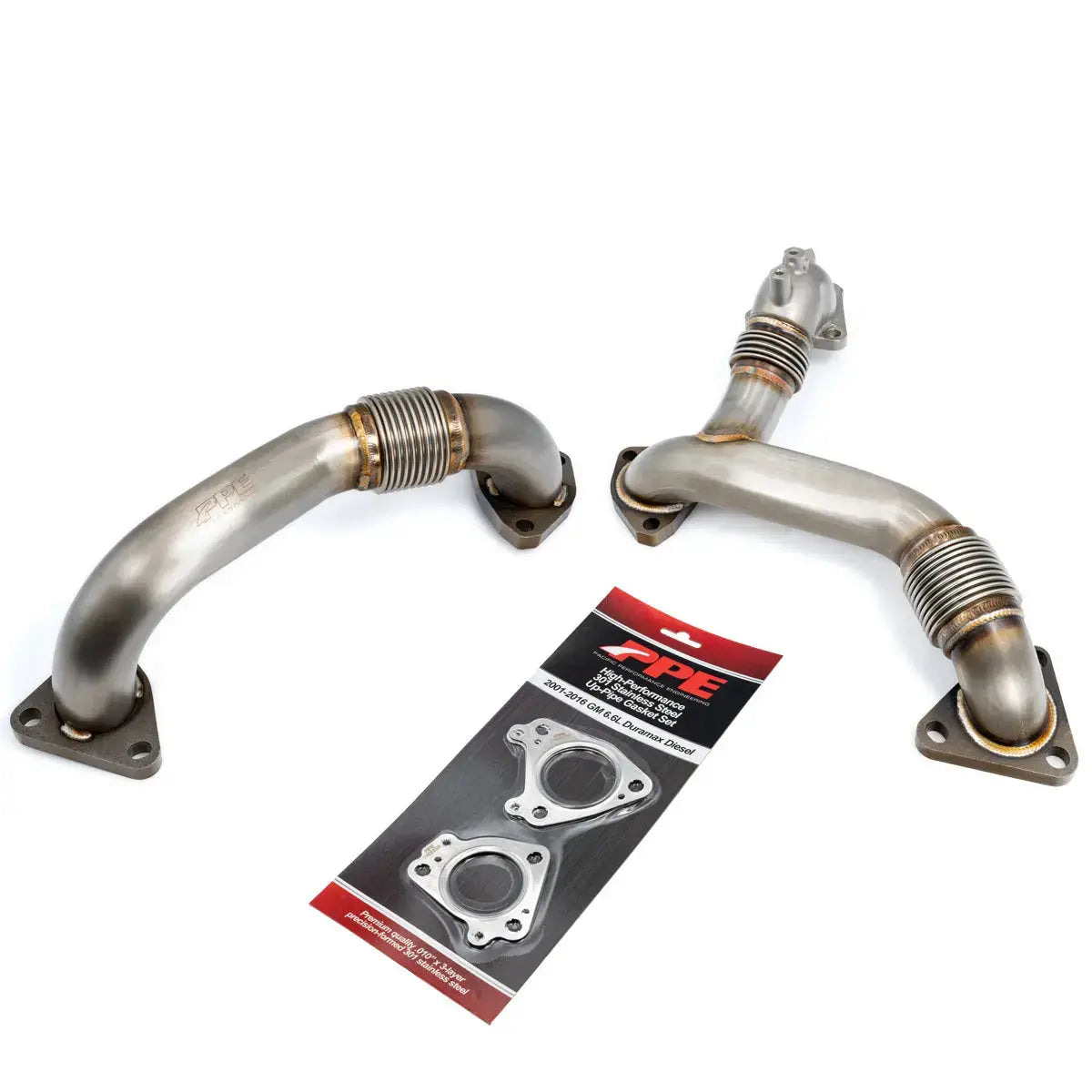 PPE 2011-2016 GM 6.6L Duramax OEM Length Replacement High Flow Up-Pipe Kit
