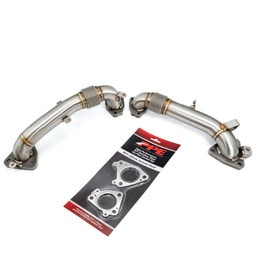 PPE 2017-2026 GM 6.6L Duramax OEM Length Replacement High Flow Up-Pipe Kit