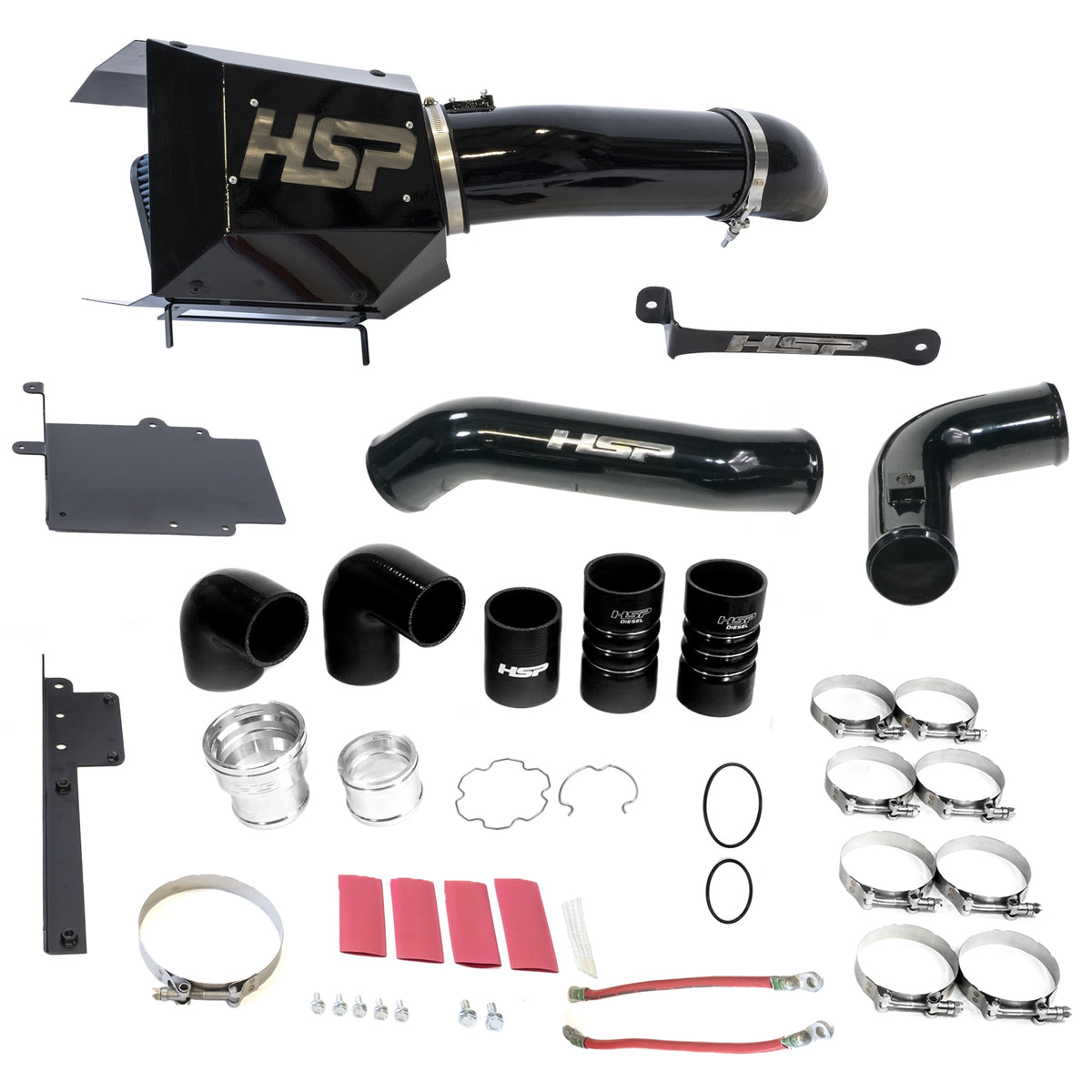 HSP Diesel Intake and Intercooler Bundle Kit for 2017-2019 Ford F250 / F350 6.7L Powerstroke