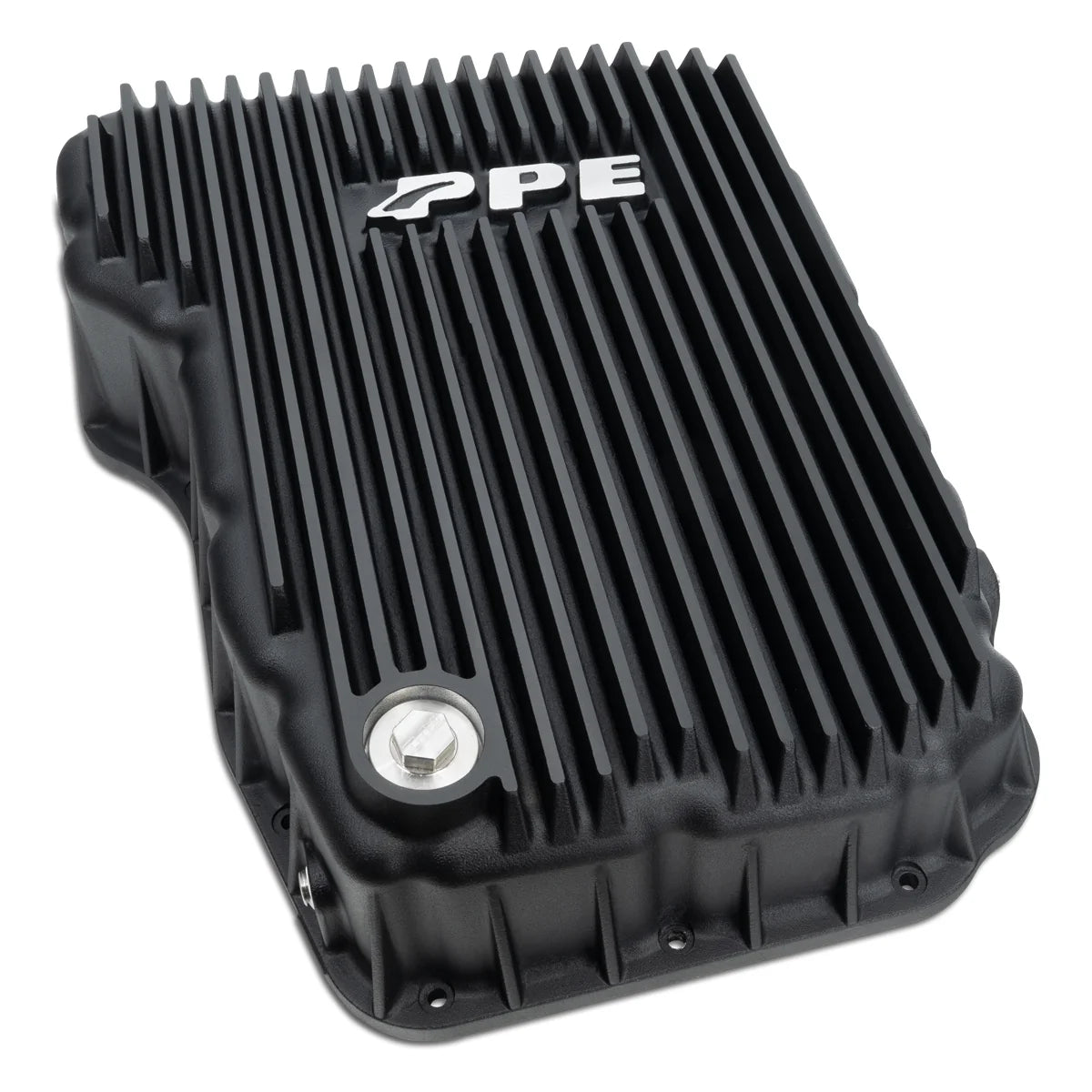 PPE 2007.5-2024 Dodge/RAM 6.7L Cummins 68RFE Heavy-Duty Cast Aluminum Transmission Pan (FLAT BOTTOM)