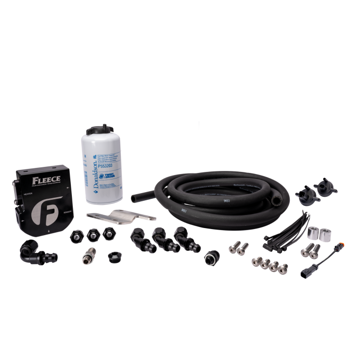 Fleece Non-Heated Fuel Filter Conversion Kit for 03-18 Dodge Cummins
