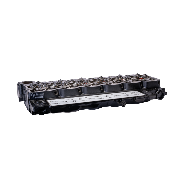 Fleece 6.7L Freedom Series Cummins Cylinder Head With Fire Rings 07.5-18