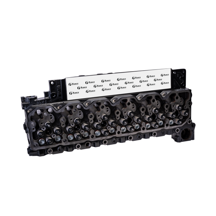 Fleece 6.7L Freedom Series Cummins Cylinder Head With Fire Rings 07.5-18