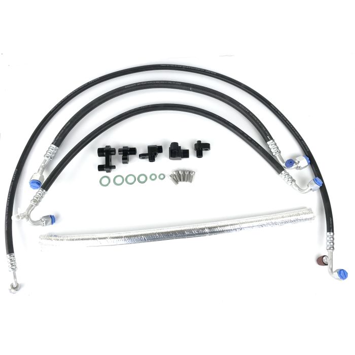 Fleece A/C Line Reroute Kit 13-18 6.7L Cummins