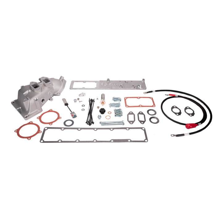 Fleece Performance Intake and Grid Heater Kit 07-24 Dodge Cummins 6.7L
