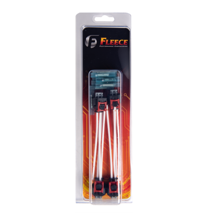 Fleece Replacement Fuel Injector Connector With Pigtail for L5P Duramax - 4 Pack