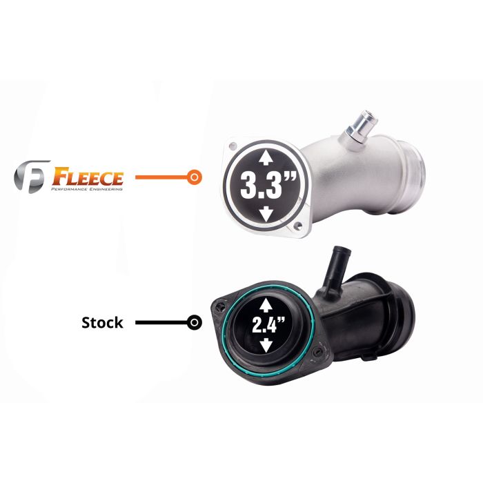 Fleece (2017-2019) High Flow Intake Horn for the L5P 6.6L Duramax