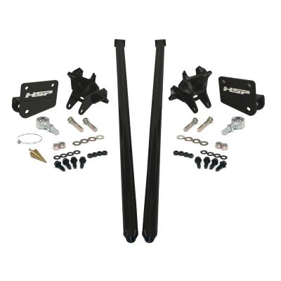 HSP Traction Bars For 2017.5-2022 Ford Powerstroke 6.7 Liter F350 SRW Extended Cab Short Bed Kingsport Grey