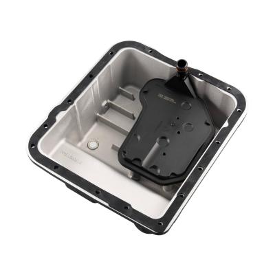 700R4 4L60 4L60E 4L65 4L70E 4L75E Deep Transmission Pan 1982 and Later GM - Brushed Pacific Performance Engineering