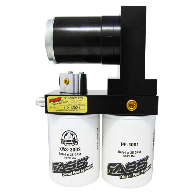 FASS Titanium Signature Series Diesel Fuel System 165GPH GM 6.5L Turbo Diesel 1992-2000