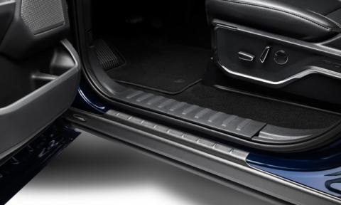 Trail Armor Rocker Panel Black For 2021-2026 Ford F150 Supercab, Incl. Side Panels/Sill Plate Cover Bushwacker