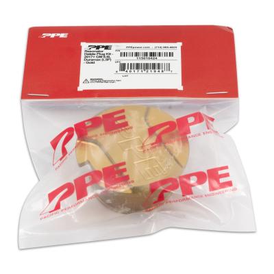 2017-2023 GM 6.6L Duramax Resonator Delete Plug L5P Gold