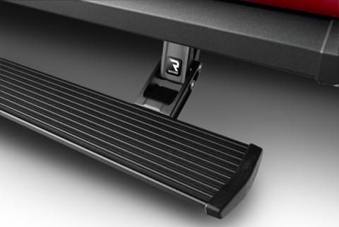 PowerStep XL Electric Running Boards Plug N Play System For 2014-2018 Silverado/Sierra 1500 (Incl 2019 Silverado LD/Sierra Limited) 2015-2019 Silverado/Sierra 2500/3500 Gas Only Crew Cab AMP Research
