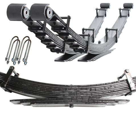 Rear Progressive Leaf Spring Kit 2010-13 RAM 2500/3500 Diesel 2 Lift Carli Suspension
