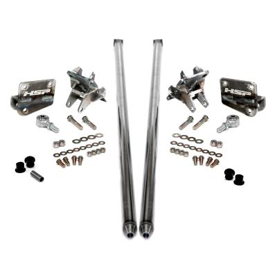 HSP Traction Bars For 2011-2017 Ford Powerstroke 6.7 Liter F250 F350 SRW Regular Cab Long Bed Kingsport Grey