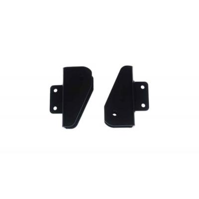 Premium 2.0 Inch Diameter Traction Bars Black Semi Gloss Powder Coat for 05-20 Ford Superduty Long Bed with 4.5 Inch Per Axle No Limit Fabrication