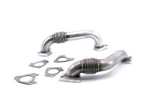 2001-2004 Chevrolet / GMC 2 inch Replacement Up-Pipes Raw