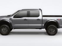 Black Forge Pocket/Rivet Textured Finish 4-Pc Fender Flare Set For 17-22 Ford F250/350/450 Bushwacker