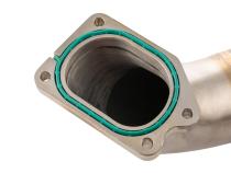 Turbo Inlet and Intake Manifold Kit - Ford 6.7L Powerstroke 2020-2025 - Brushed Pacific Performance Engineering