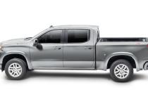 Oe Style Color Matched Silver Ice Metallic 4-Piece Fender Flare Set For 20-21 Chevrolet Silverado 1500 2022 Chevrolet Silverado 1500 Ltd Bushwacker