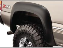 Black Extendafender Style Smooth Finish 4-Piece Fender Flare Set For 2007-2013 Silverado 1500 2007-2014 Silverado 2500 Hd/3500 Hd (Excludes Dually) Fits 78, 78.7/97.6 Inch Bed Bushwacker