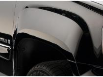 Black OE Style Smooth Finish 4-Piece Fender Flare Set For 2007-2013 GMC Sierra 1500 Fits 69.3 Inch Bed Bushwacker