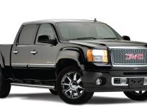 Black OE Style Smooth Finish 4-Piece Fender Flare Set For 2007-2013 GMC Sierra 1500 Fits 69.3 Inch Bed Bushwacker