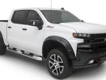Drt Style Fender Flares Front And Rear For 2019-2021 Chevrolet Silverado 1500/2022 Chevrolet Silverado 1500 Ltd Bushwacker