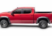 Black Forge Pocket/Rivet Textured Finish 4-Pc Fender Flare Set For 17-20 Chevrolet Colorado 5 Foot Bed Bushwacker