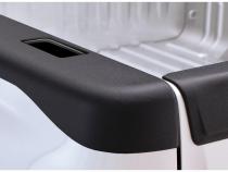 Smoothback Ultimate Bedrail Caps For 2007-2014 Silverado 1500, 2500 Hd/3500 Hd Fits 78 To 78.7 Inch Bed W/Stake Holes Bushwacker