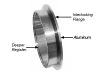 2.75 Inch QR Aluminum V-Band 3 Pc Set 1C 1M 1F PPE Diesel