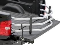 Silver BedXtender HD Tailgate Bed Extender Sport Truck Bed Extender For 2007-2018 Silverado/Sierra 1500 (Incl 2019 Silverado LD/Sierra Limited) 2007-2019 Silverado/Sierra 2500/3500 Standard Bed AMP Research