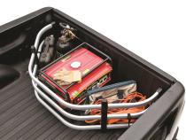 Silver BedXtender HD Tailgate Bed Extender Sport Truck Bed Extender For 2007-2018 Silverado/Sierra 1500 (Incl 2019 Silverado LD/Sierra Limited) 2007-2019 Silverado/Sierra 2500/3500 Standard Bed AMP Research
