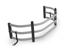 Silver BedXtender HD Tailgate Bed Extender Sport Truck Bed Extender For 2007-2018 Silverado/Sierra 1500 (Incl 2019 Silverado LD/Sierra Limited) 2007-2019 Silverado/Sierra 2500/3500 Standard Bed AMP Research