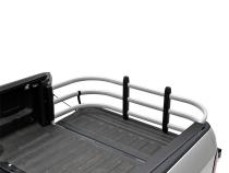 Silver BedXtender HD Tailgate Bed Extender Max Truck Bed Extender 19-26 Silverado/Sierra 1500 22 Silverado LTD/Sierra Limited 20-26 Silverado/Sierra 2500/3500 Excl models with Multipro Tailgate Standard Bed AMP Research