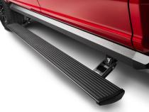 PowerStep XL Electric Running Boards Plug N Play System For 2014-2018 Silverado/Sierra 1500 (Incl 2019 Silverado LD/Sierra Limited) 2015-2019 Silverado/Sierra 2500/3500 Gas Only Crew Cab AMP Research