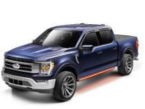 PowerStep Vision Boards For 2021-2025 Ford F-150 Crew Cab AMP Research