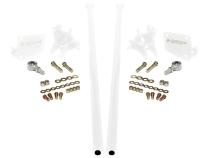 Traction Bars For 2011-2017 Ford Powerstroke 6.7L F250 F350 SRW (CCLB)-Polar White HSP Diesel