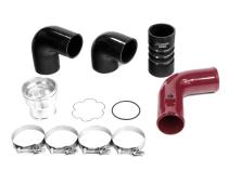 HSP Replacement Cold Side Tube For 2011-2022 Ford Powerstroke F250/350 6.7 Liter-Flag Red