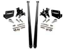 HSP Traction Bars For 2017.5-2022 Ford Powerstroke 6.7 Liter F250 Crew Cab Long Bed-Ink Black
